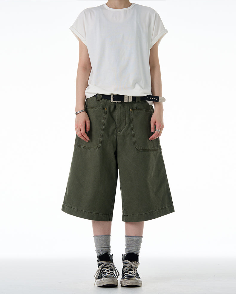 MADWITCH REVERSIBLE CASUAL SHORTS #DR3165