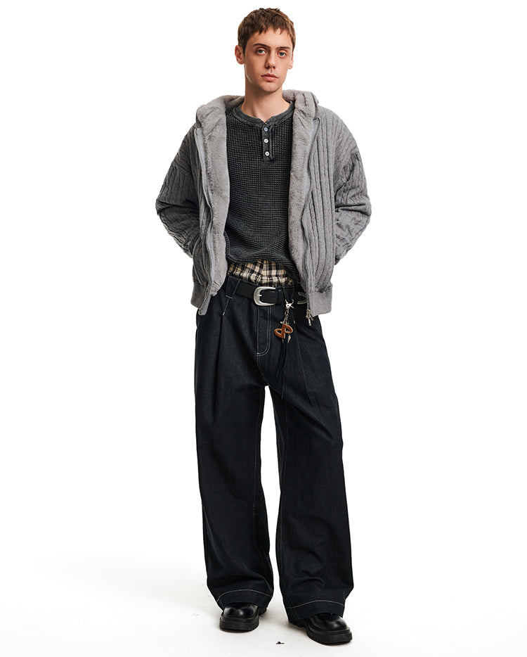 MADWITCH TWIST SHEAR COAT #MF3395