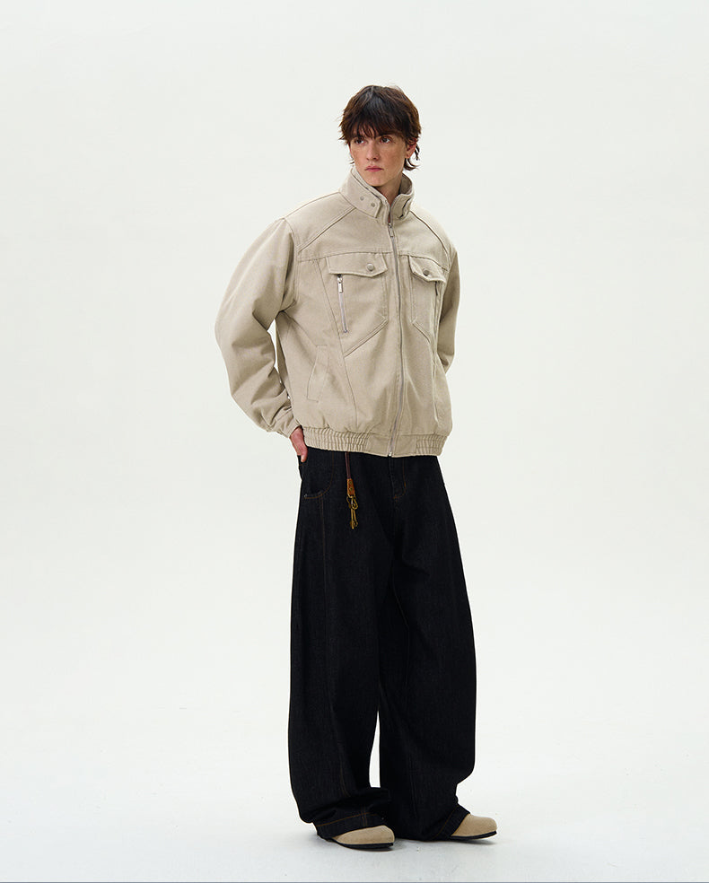 MADWITCH FLEECE-LINED UTILITY JACKET #880062