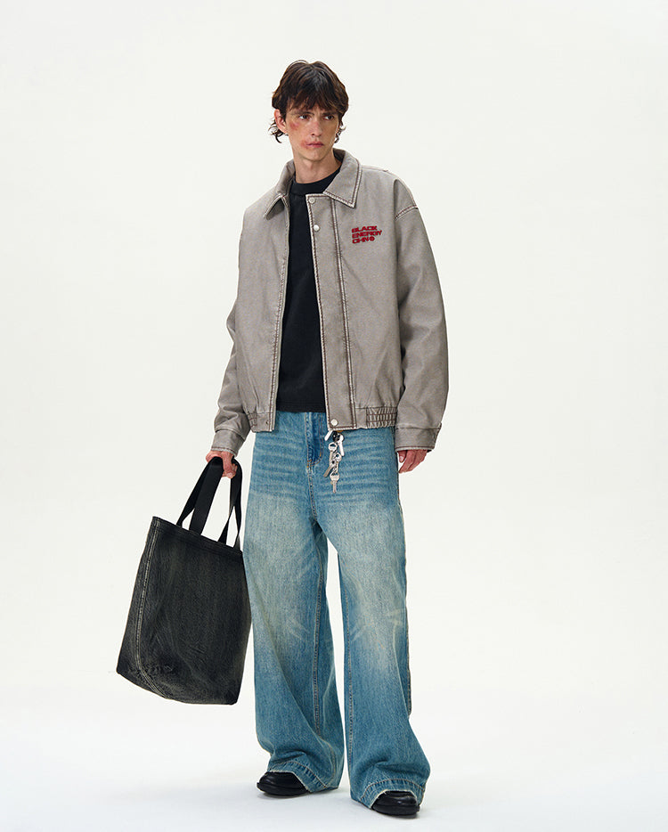 MADWITCH WASHED VINTAGE JACKET #BM295