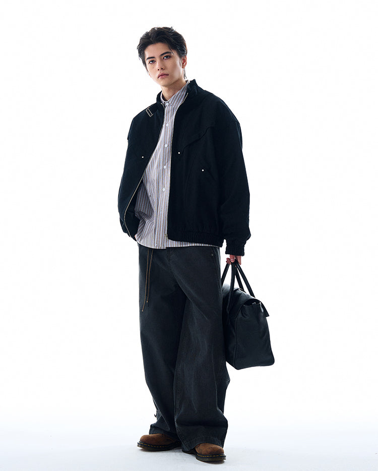 MADWITCH DECONSTRUCTED WORKWEAR JACKET #BE23
