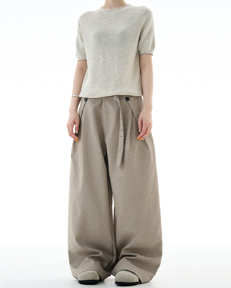 MADWITCH UNISEX WIDE LEG CASUAL DRESS PANTS #N1665