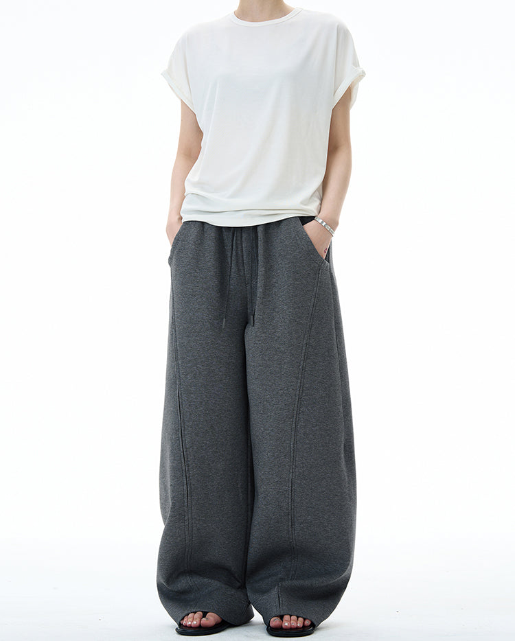 MADWITCH UNISEX DRAPEY STRUCTURED CASUAL PANTS #BNK171