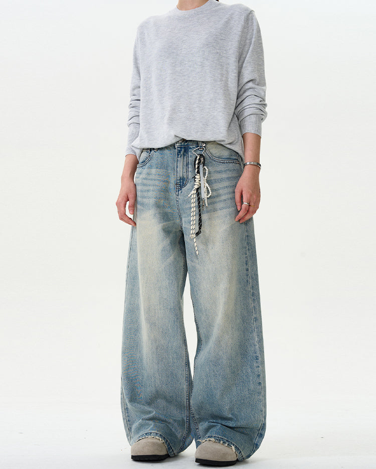 MADWITCH CLASSIC WASHED JEANS #K9352