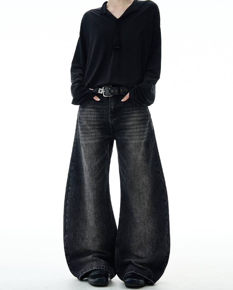 MADWITCH BAGGY LOOSE JEANS #G6669-2