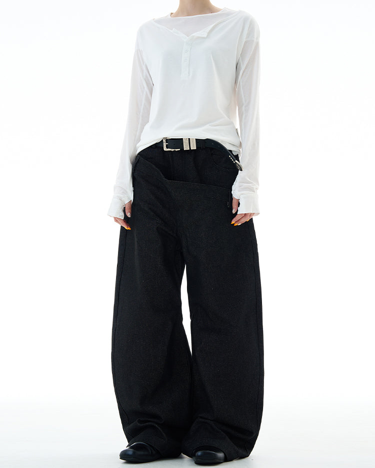 MADWITCH STRAIGHT LEG CASUAL DENIM JEANS #DY990