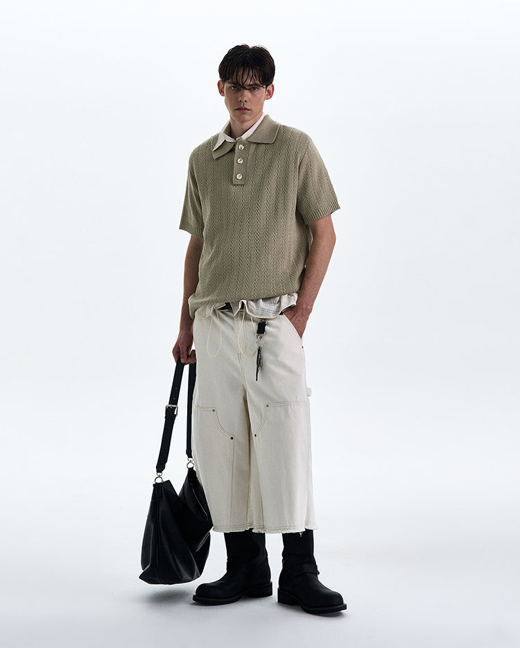 MADWITCH KNITTED SHORT SLEEVES #BN81