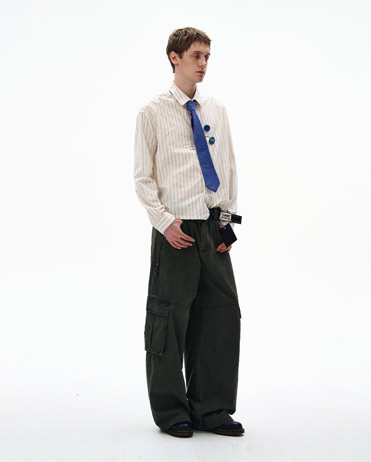 MADWITCH UNISEX COLLEGIATE LONG SHIRT #RC82