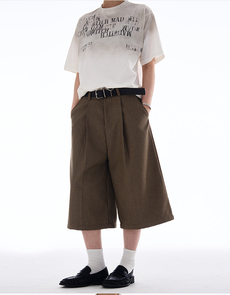 MADWITCH VINTAGE OLD MONEY STYLE SHORTS #L803