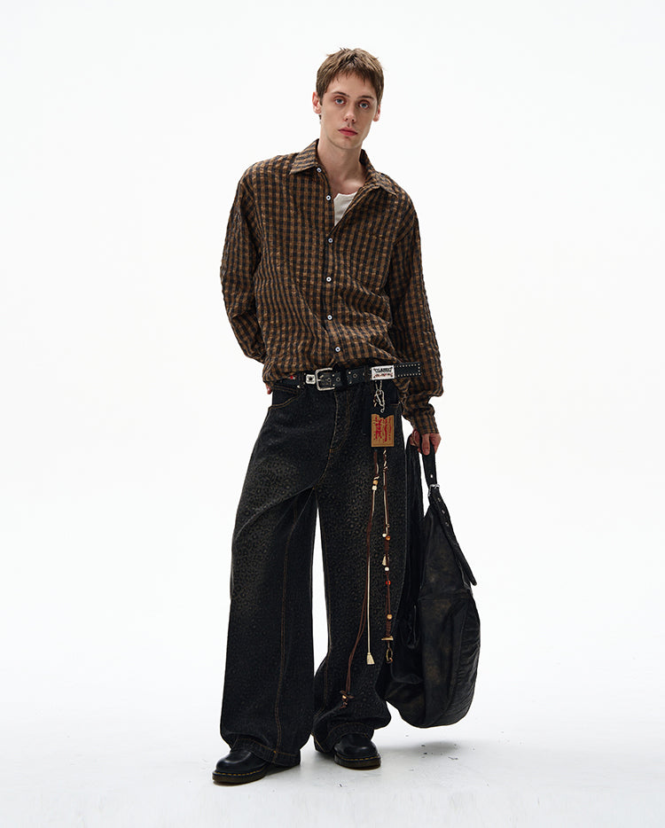 MADWITCH UNISEX BUBBLE GAUZE SHIRT #CR6237