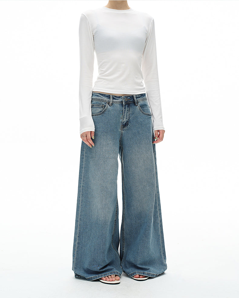 MADWITCH FLARE WASH DENIM #GP5527N