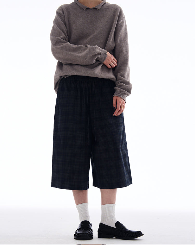 MADWITCH NEUTRAL VINTAGE CROPPED PANTS #L486