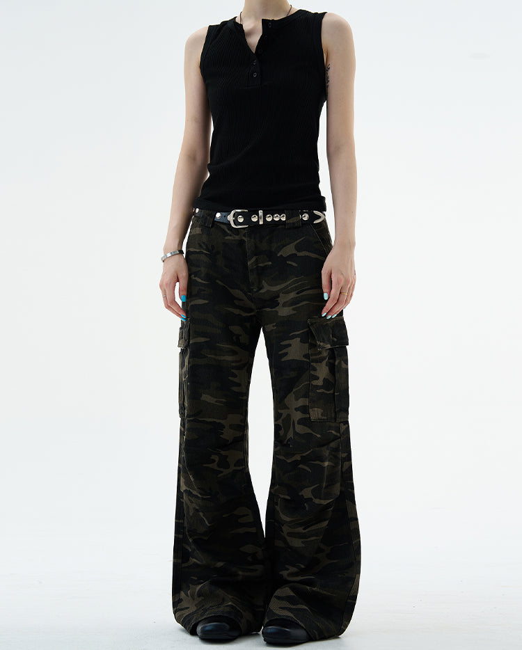 MADWITCH VINTAGE CAMO WORKWEAR #A595