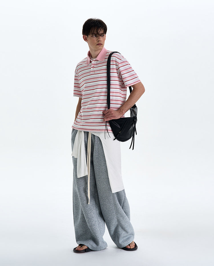 MADWITCH COLORBLOCK POLO SHIRT #C036