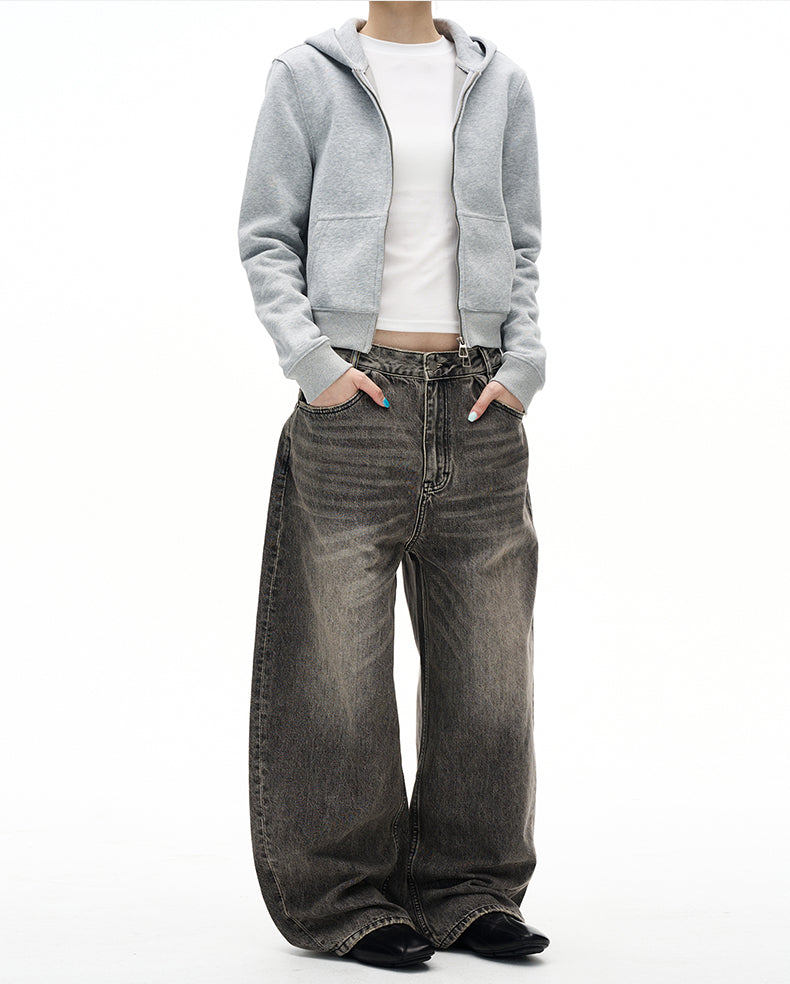MADWITCH VINTAGE WASHED CARGO JEANS #GPC5518