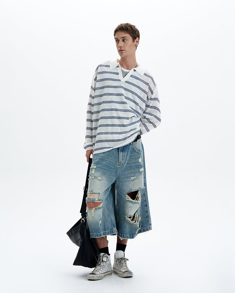 MADWITCH LIGHTWEIGHT KNIT LONG SLEEVE #68802