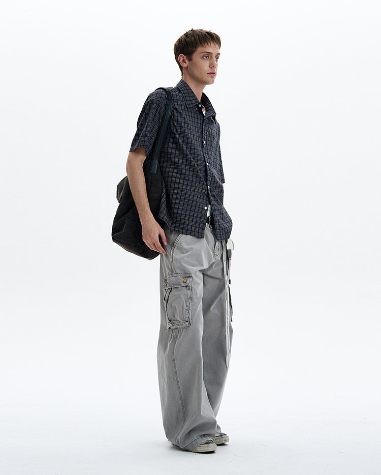 MADWITCH CONTRAST COLLAR SHIRT #CR230/CR232
