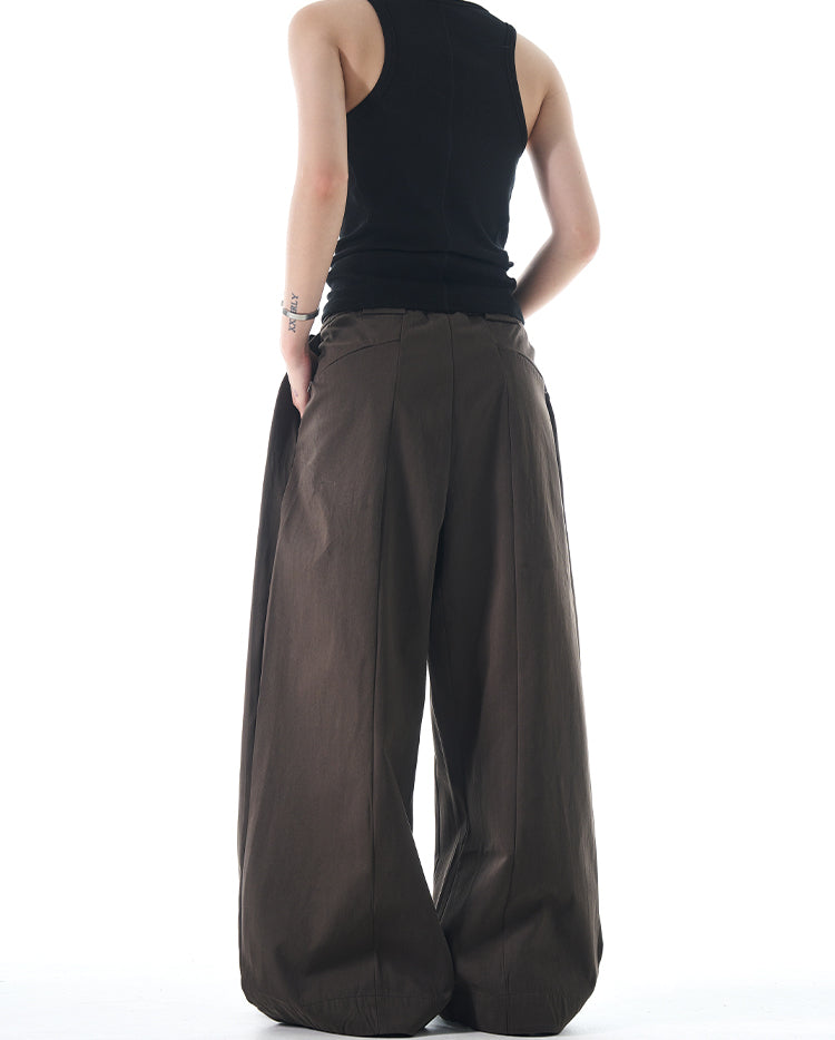MADWITCH DRAPEY VERSATILE CASUAL PANTS #C851