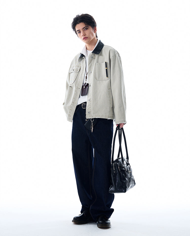 MADWITCH WASHED WORK JACKET #WT45
