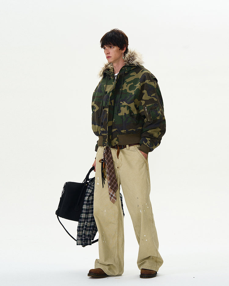 MADWITCH VINTAGE CAMO JACKET #WL4447