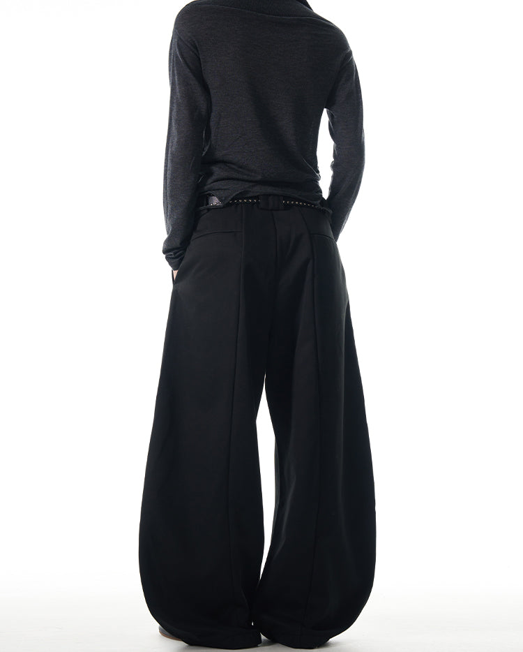 MADWITCH MINIMALIST LOOSE-FIT TROUSERS #CK6611