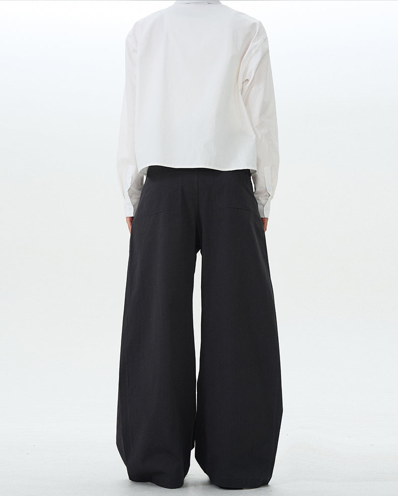 MADWITCH MINIMALIST DRAWSTRING CASUAL PANTS #RK176