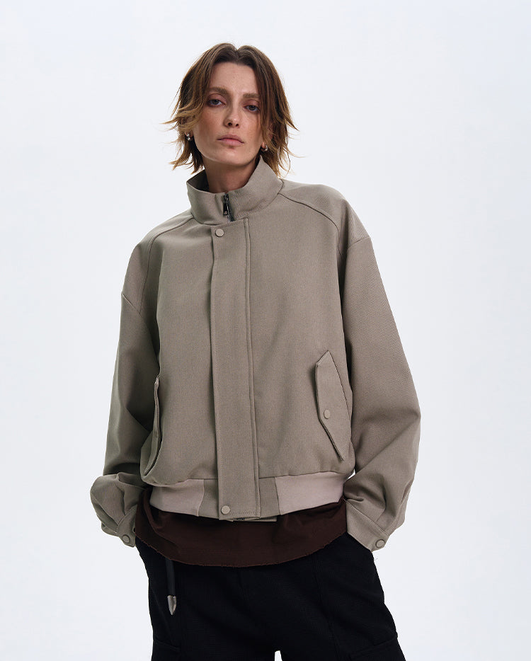 MADWITCH LOOSE STAND COLLAR JACKET #246006