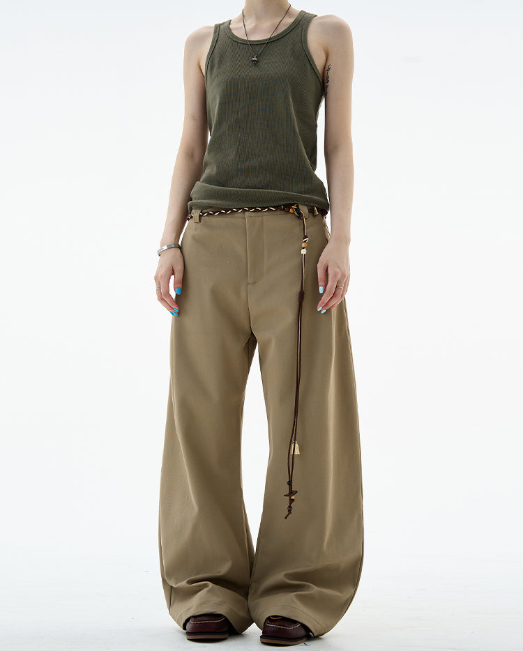 MADWITCH RELAXED WIDE LEG PANTS #CK6862