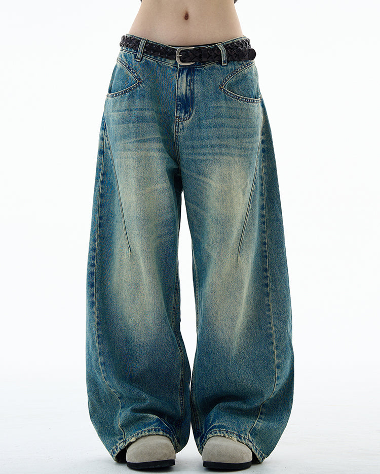 MADWITCH DECONSTRUCTED VINTAGE DENIM #CK9666