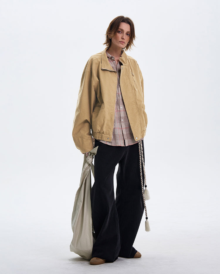 MADWITCH CROPPED AIR FORCE JACKET #171-1