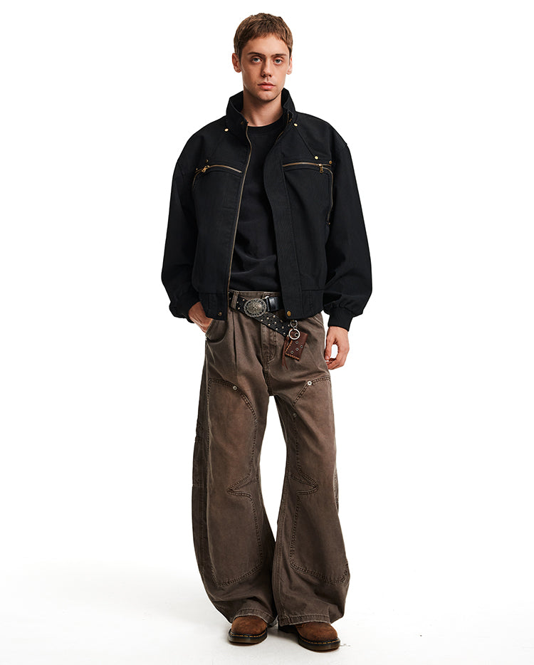 MADWITCH ZIP STRIPE JACKET #251502