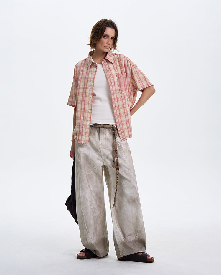 MADWITCH VINTAGE SHORT-SLEEVE SHIRT #C007