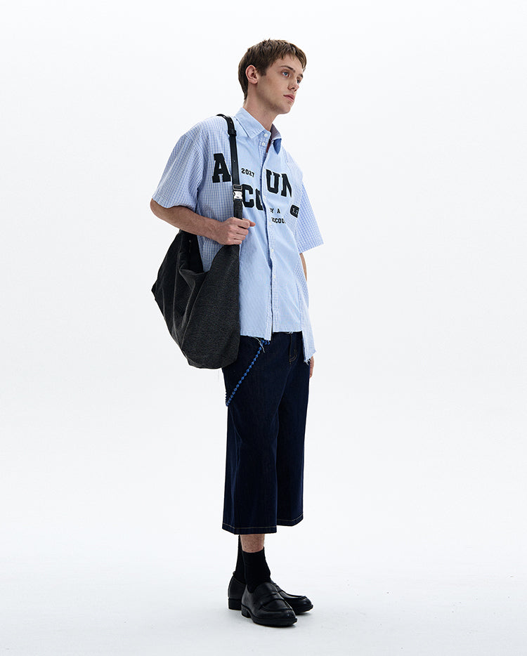 MADWIT RAW EDGE SHIRT #SS328