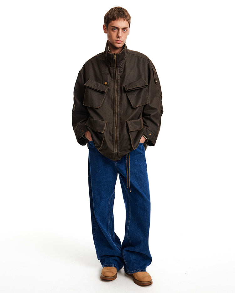 MADWITCH UTILITY LONG JACKET #AW25146