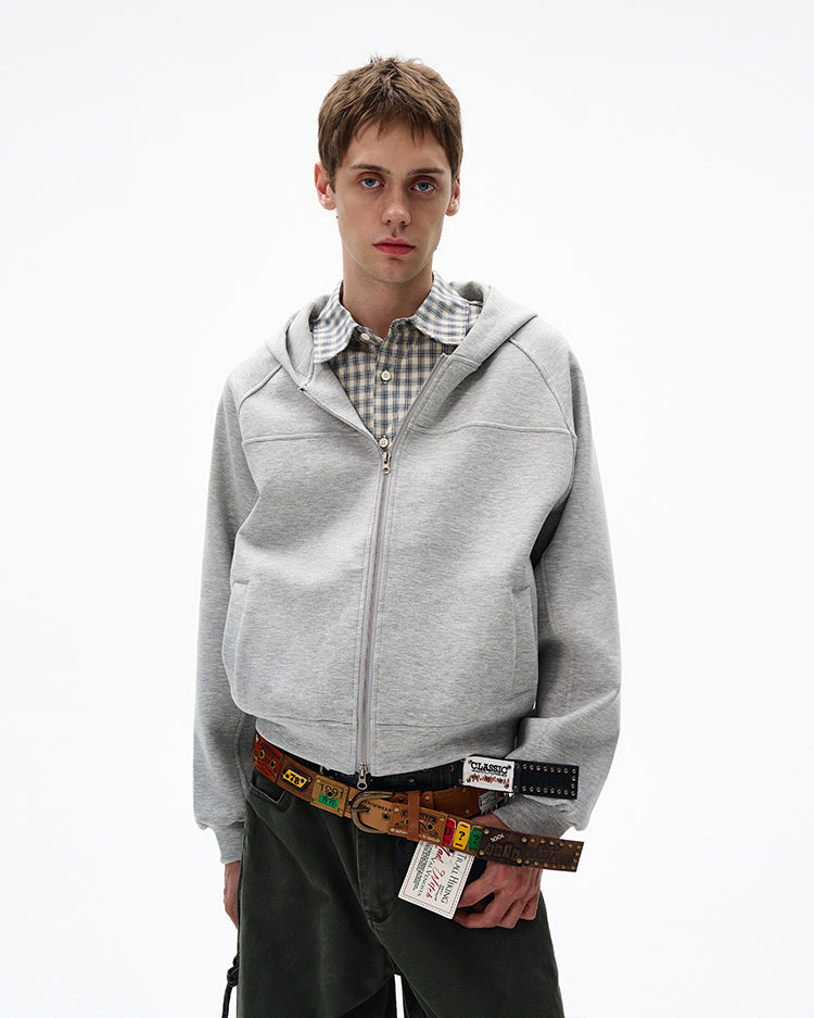 MADWITCH UNISEX HOODED ZIP-UP JACKET #RH44