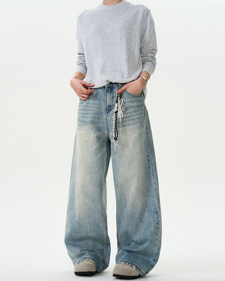 MADWITCH CLASSIC WASHED JEANS #K9352