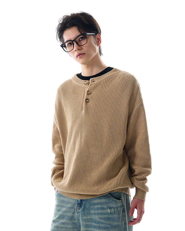 MADWITCH LOOSE KNIT SWEATER #MFY213