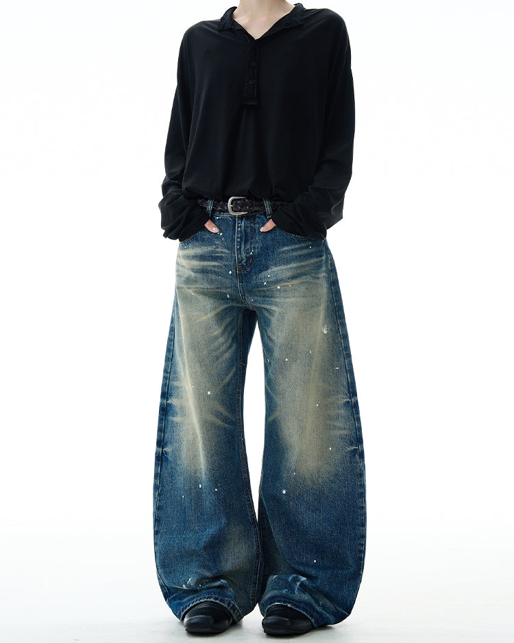 MADWITCH STREET BAGGY JEANS #G6866