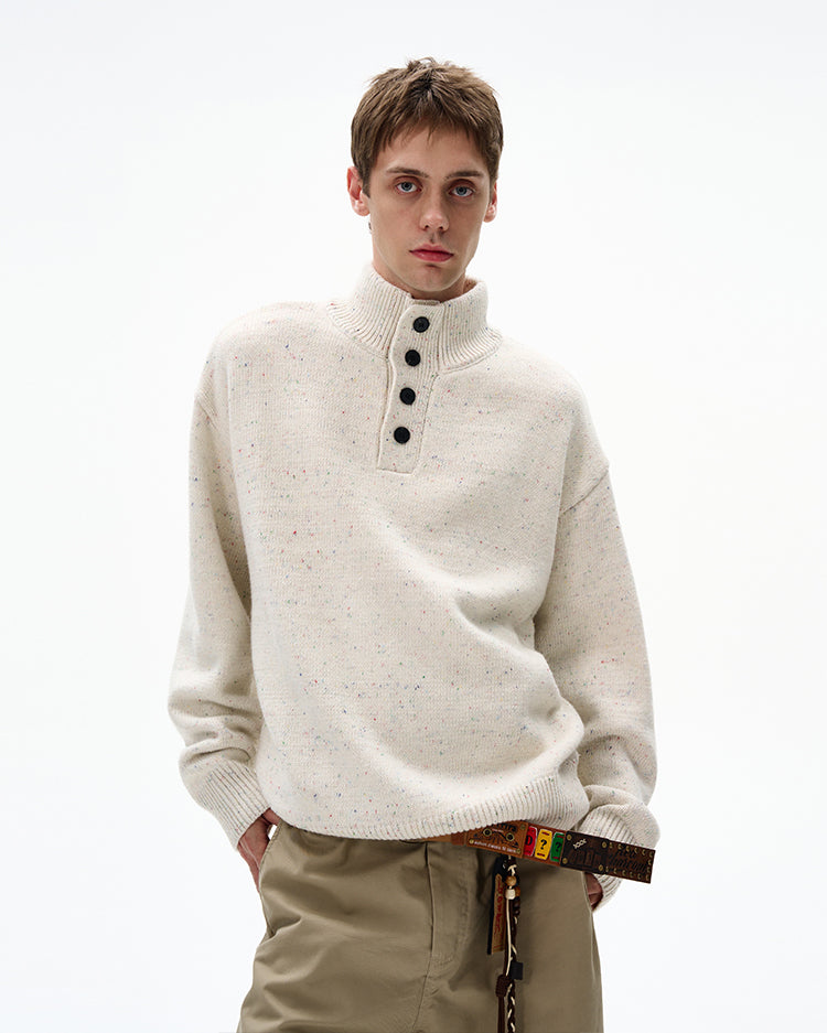 MADWITCH UNISEX TURTLENECK KNIT SWEATER #AB1093