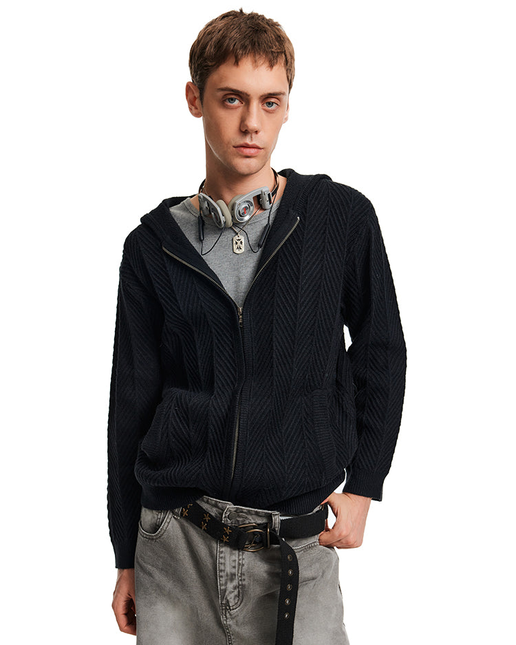 MADWITCH ARBOR HOODIE KNIT #250106