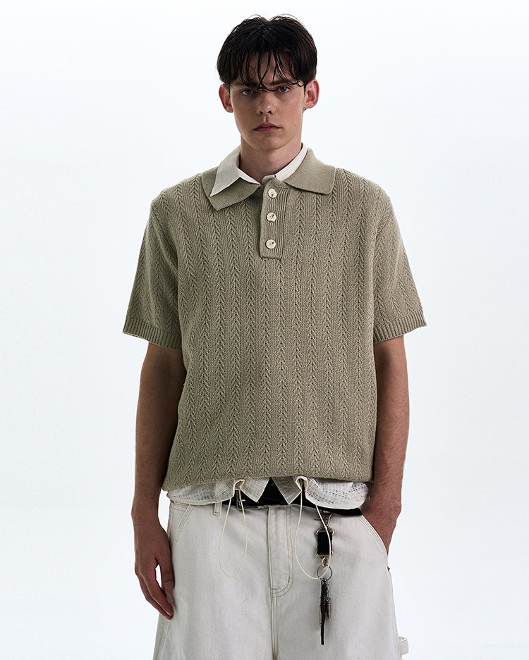 MADWITCH KNITTED SHORT SLEEVES #BN81