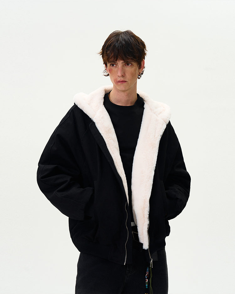 MADWITCH FLEECE-LINED WARM PADDED JACKET #M24279