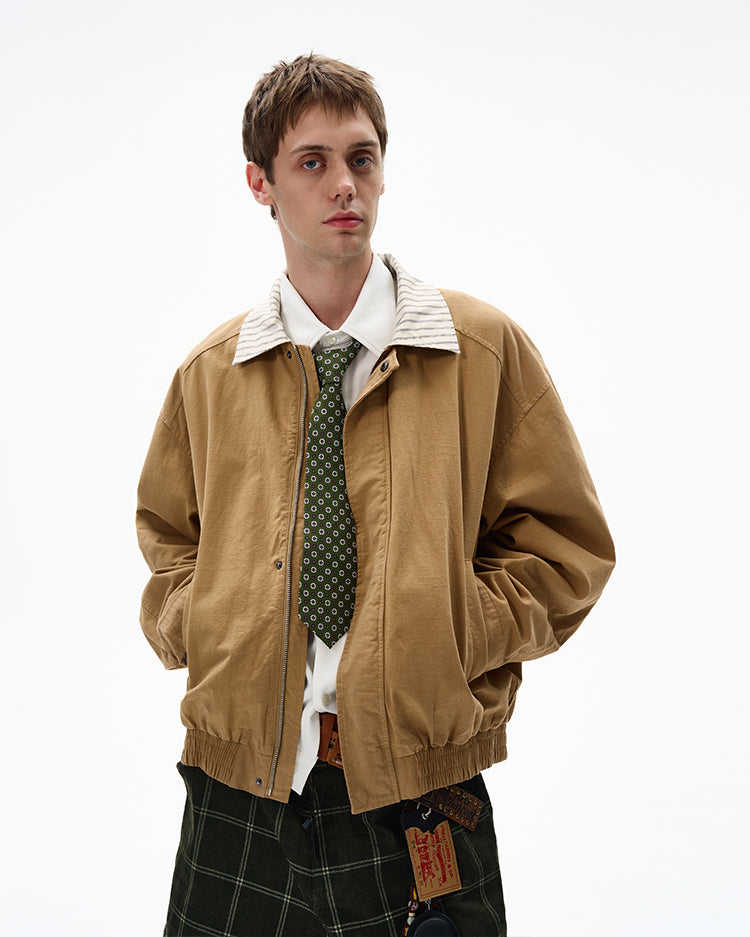 MADWITCH EARLY FALL CROPPED FLIGHT JACKET #UTU025
