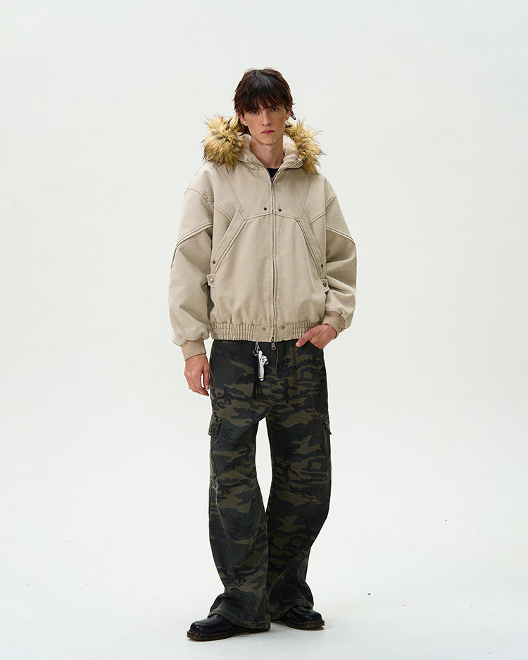MADWITCH WASHED VINTAGE JACKET #C163Q24