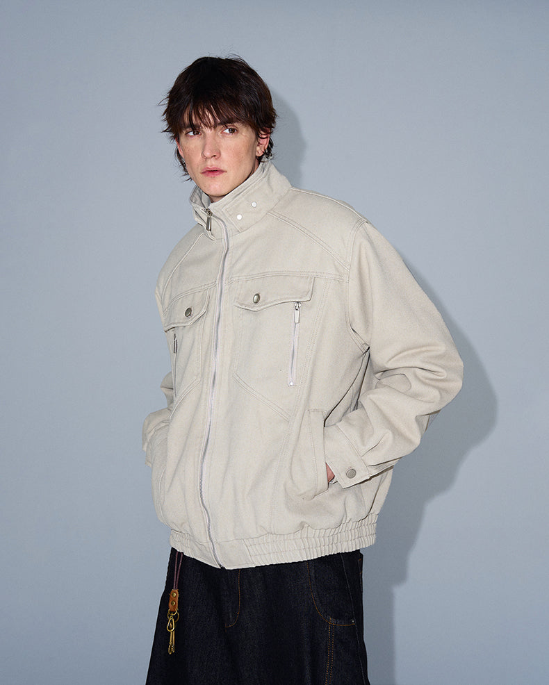 MADWITCH FLEECE-LINED UTILITY JACKET #880062