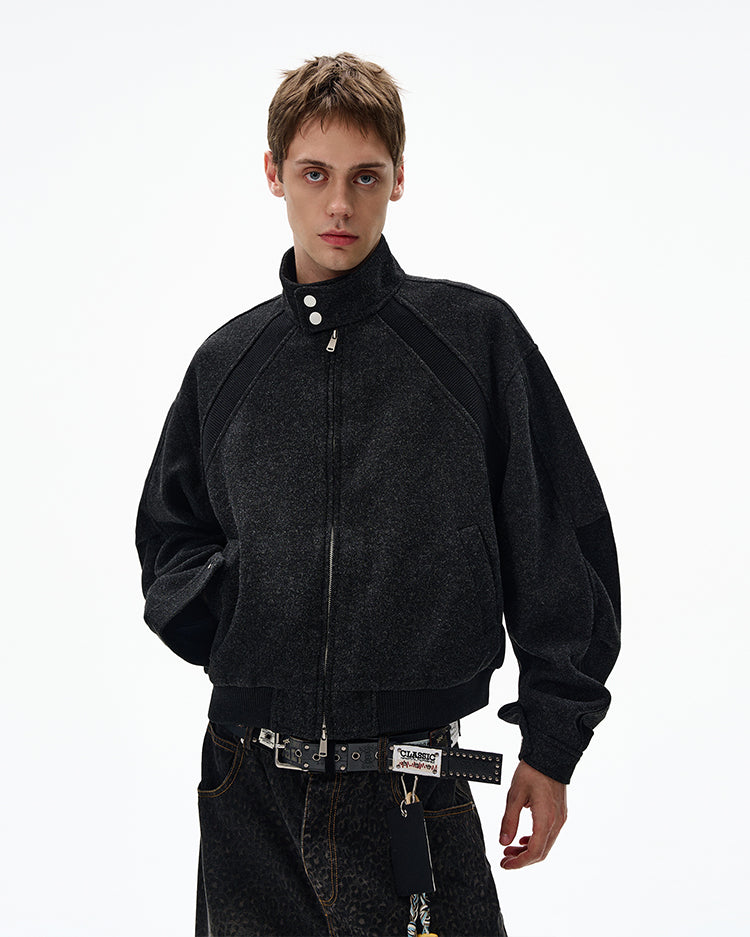MADWITCH UNISEX VINTAGE MANDARIN COLLAR JACKET #6279