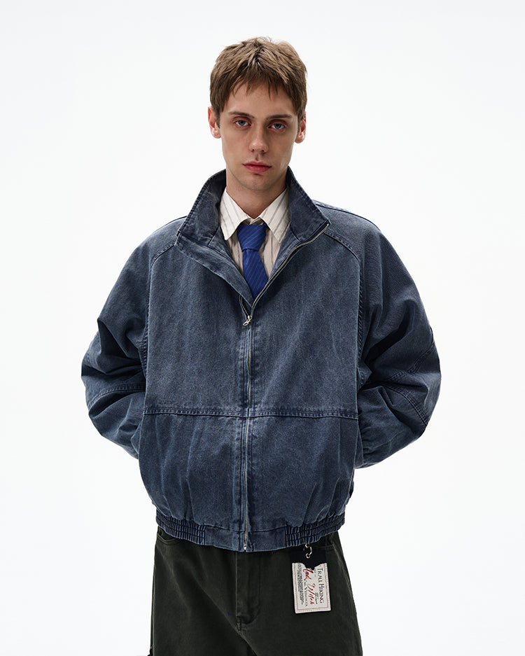 MADWITCH UNISEX DECONSTRUCTED WASHED JACKET #W223