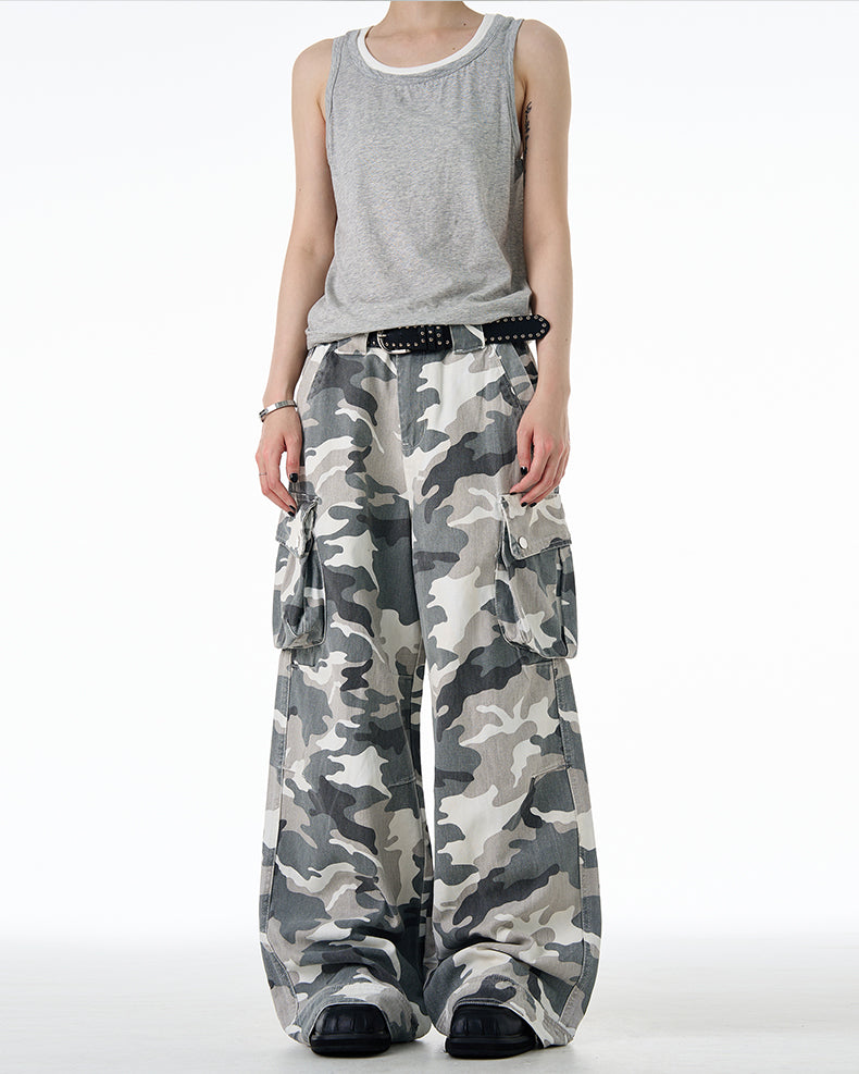 MADWITCH CAMO CARGO PANTS #G6677