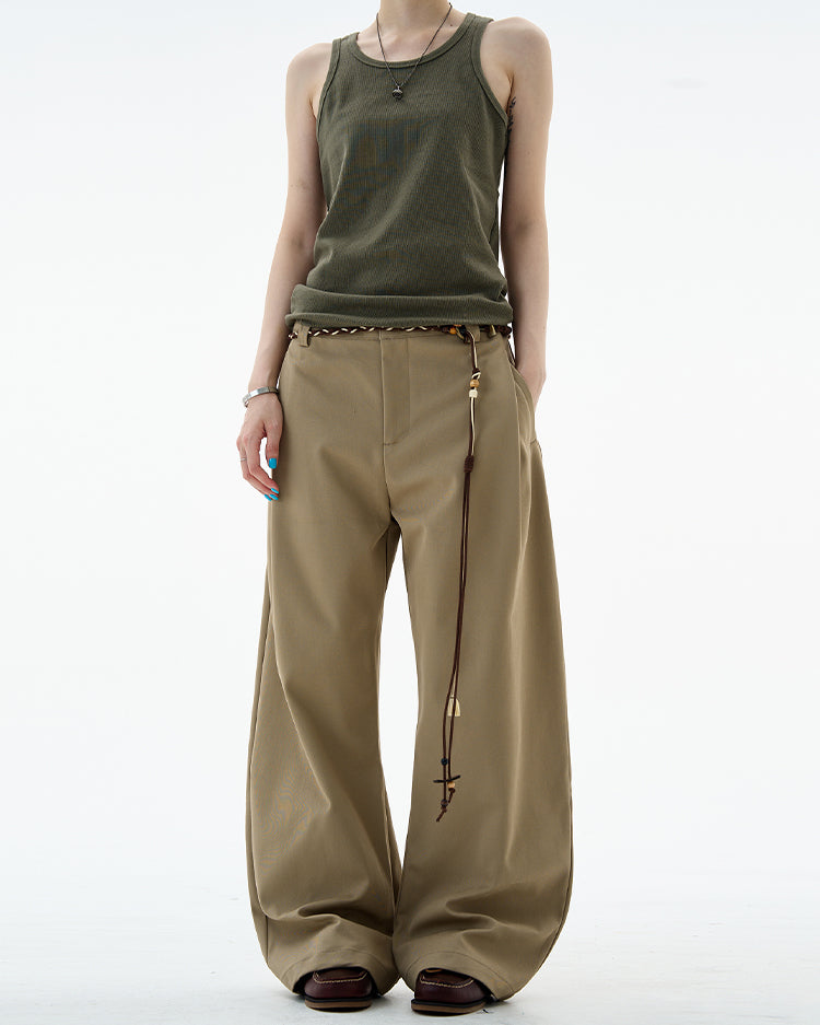 MADWITCH RELAXED WIDE LEG PANTS #CK6862