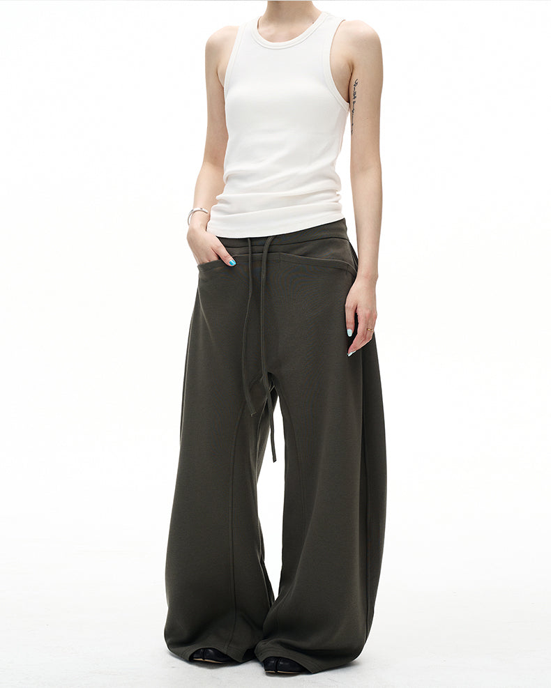 MADWITCH VINTAGE CURVED PATCH SWEATPANTS #C928